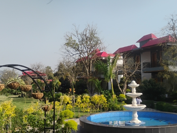 luxurious resort in jim corbett