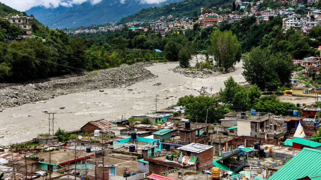 Monsoon effect on hill properties in Uttarakhand