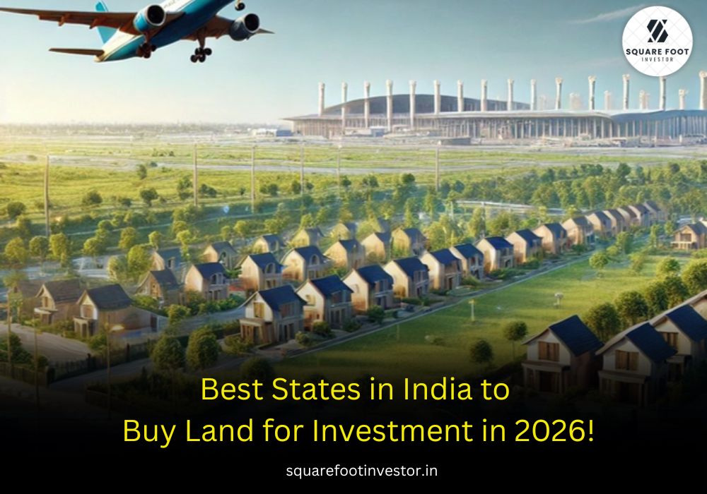 Best States in India to Buy Land for Investment in 2026!