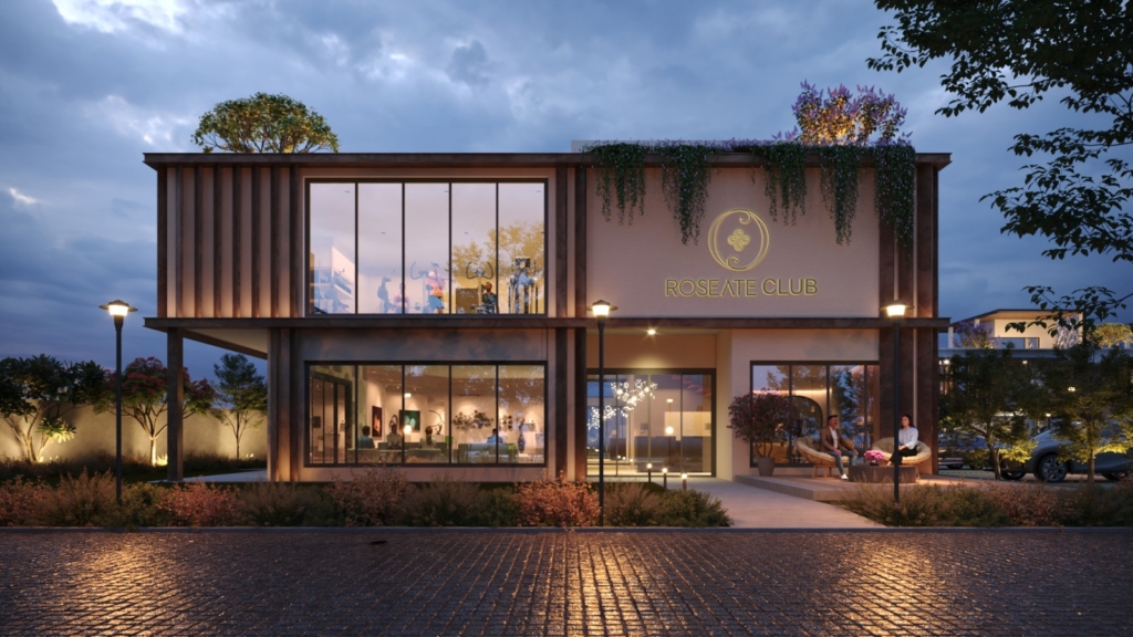 clubhouse roseate villa