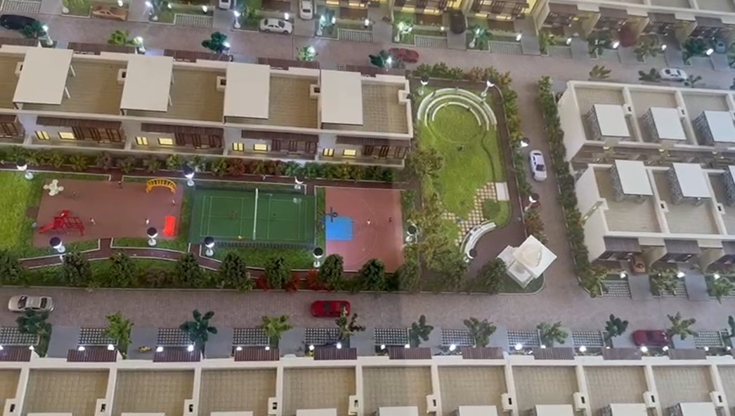 3 d model - roseate villa