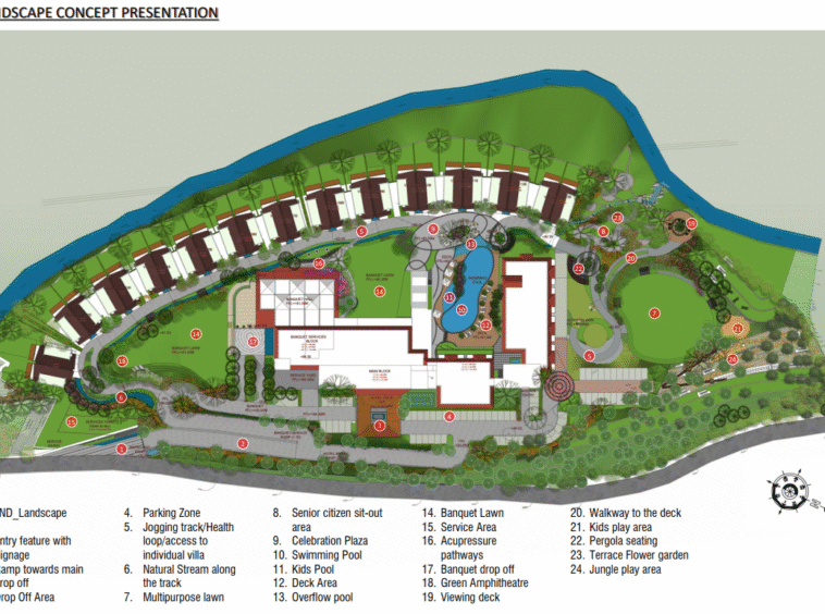 5 star luxury villa near kanchi dham-visionary layout