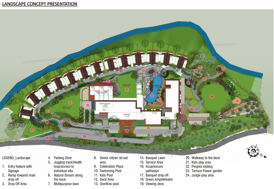 5 star luxury villa near kanchi dham-visionary layout