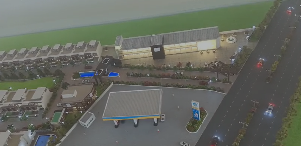 3 d model - roseate villa