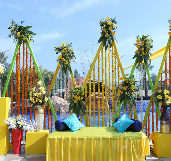 Event and decor facility available- 170 Room Property in Jim Corbett