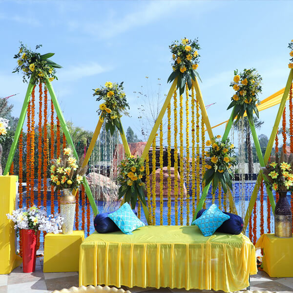 Event and decor facility available- 170 Room Property in Jim Corbett