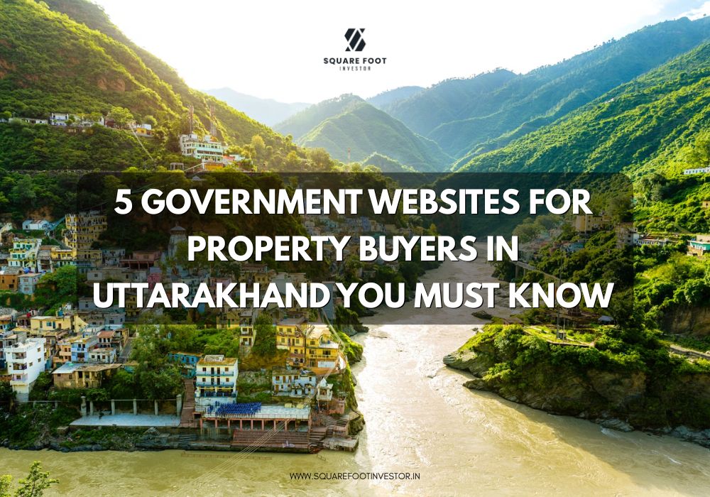 government websites for property buyers in Uttarakhand