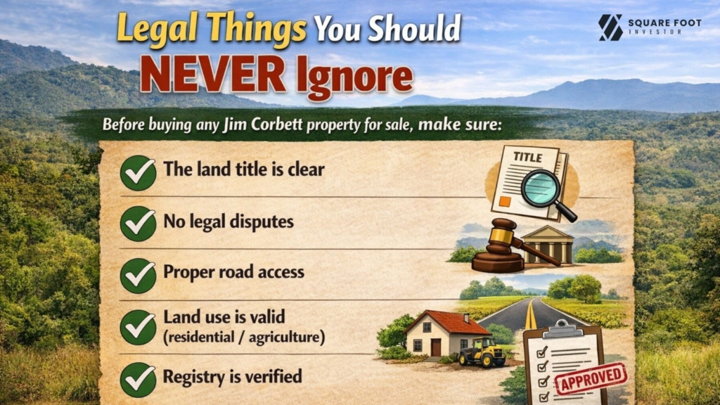 Land Banking in Jim Corbett-legal checklist
