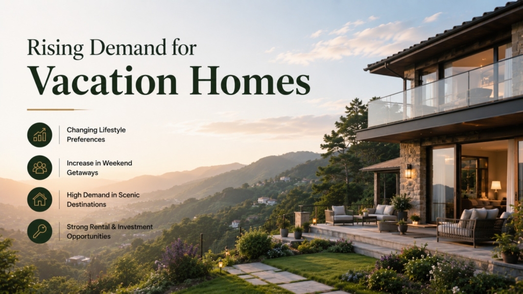 Rising Demand for Vacation Homes