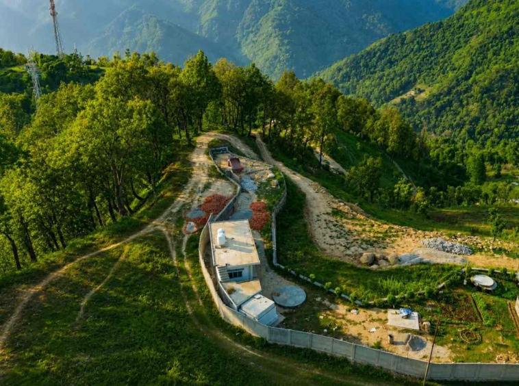 Hill top land bank for sale