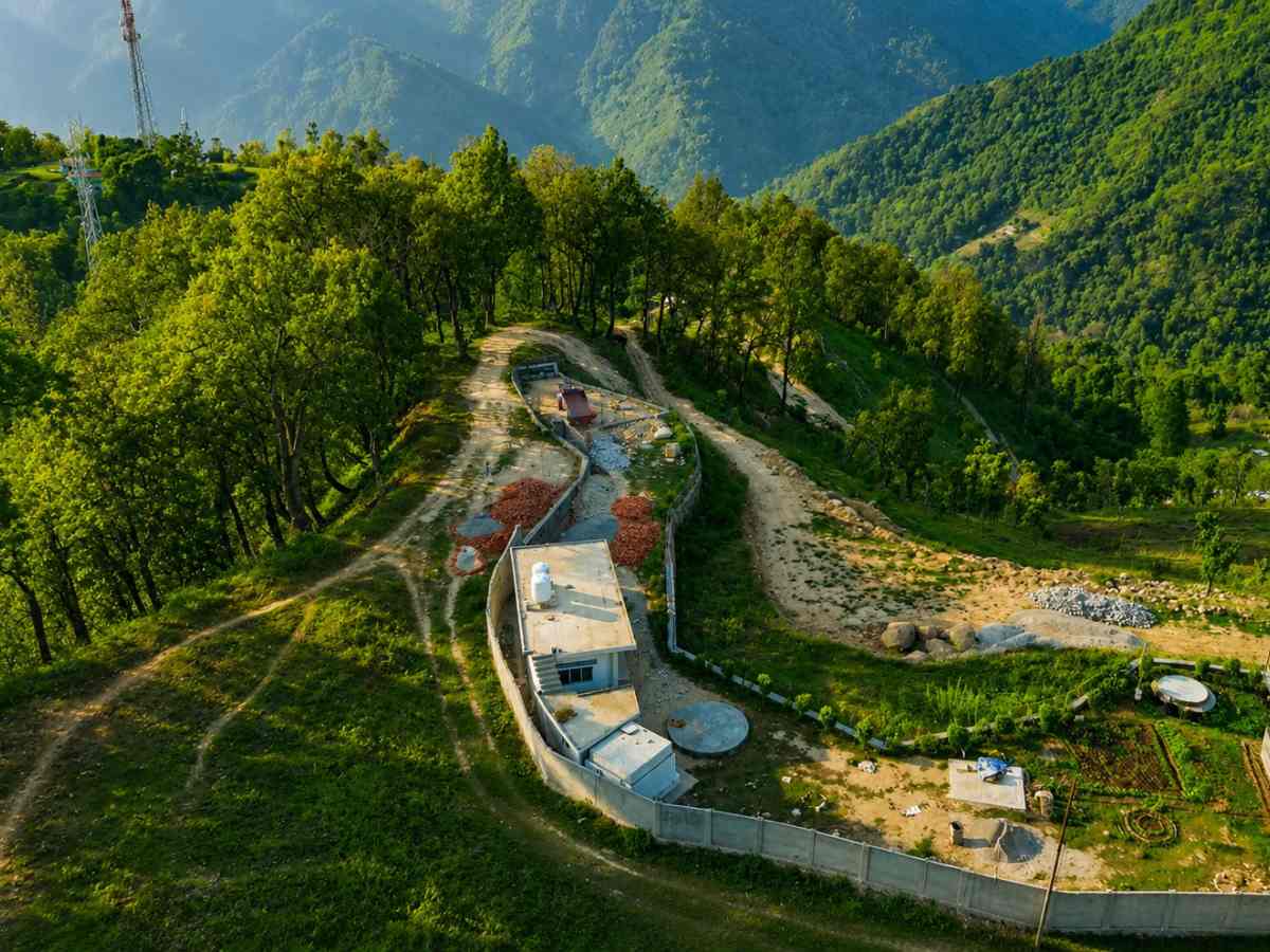 Hill top land bank for sale