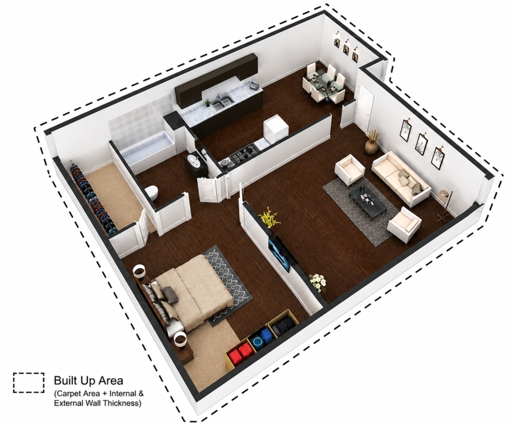 Understanding Carpet Area, Built-Up Area & Super Built-Up...