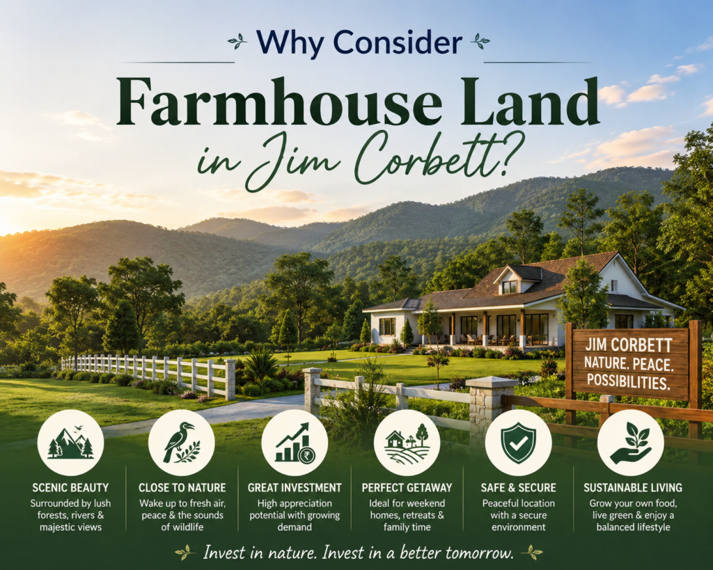 Farmhouse Land in Jim Corbett