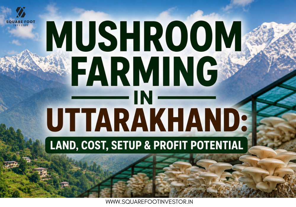 Mushroom Farming in Uttarakhand.